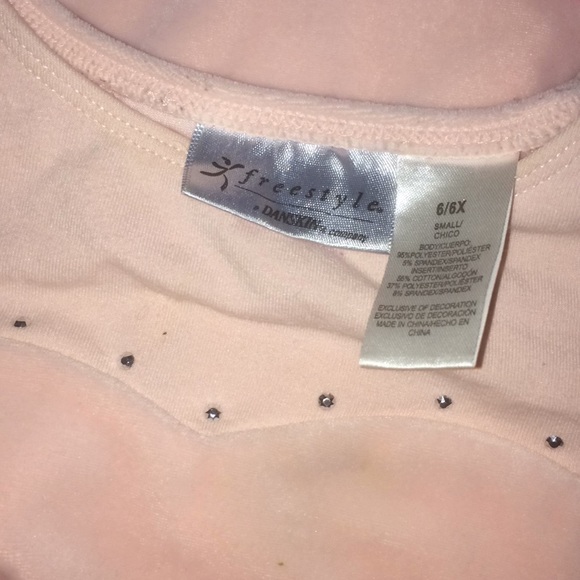 Girls Freestyle by Danskin Ballet Leotard sz 6-6x - Picture 3 of 4